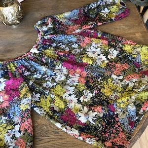 Off the shoulder blouse Anthropologie size large